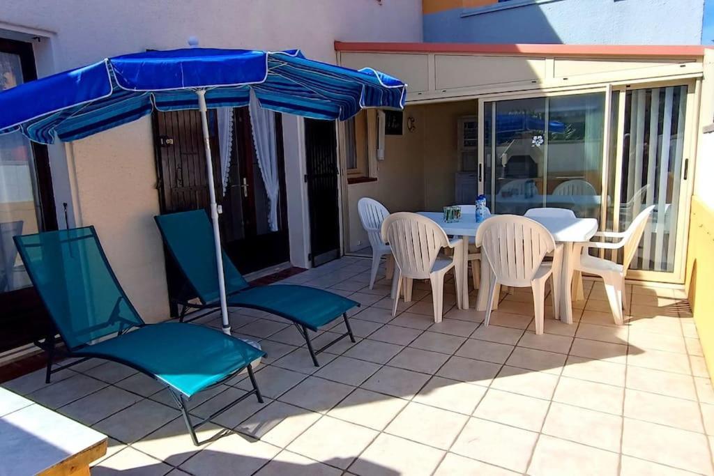 2Min A Pied De La Plage Grande Terrasse Ле-Баркарес Екстер'єр фото