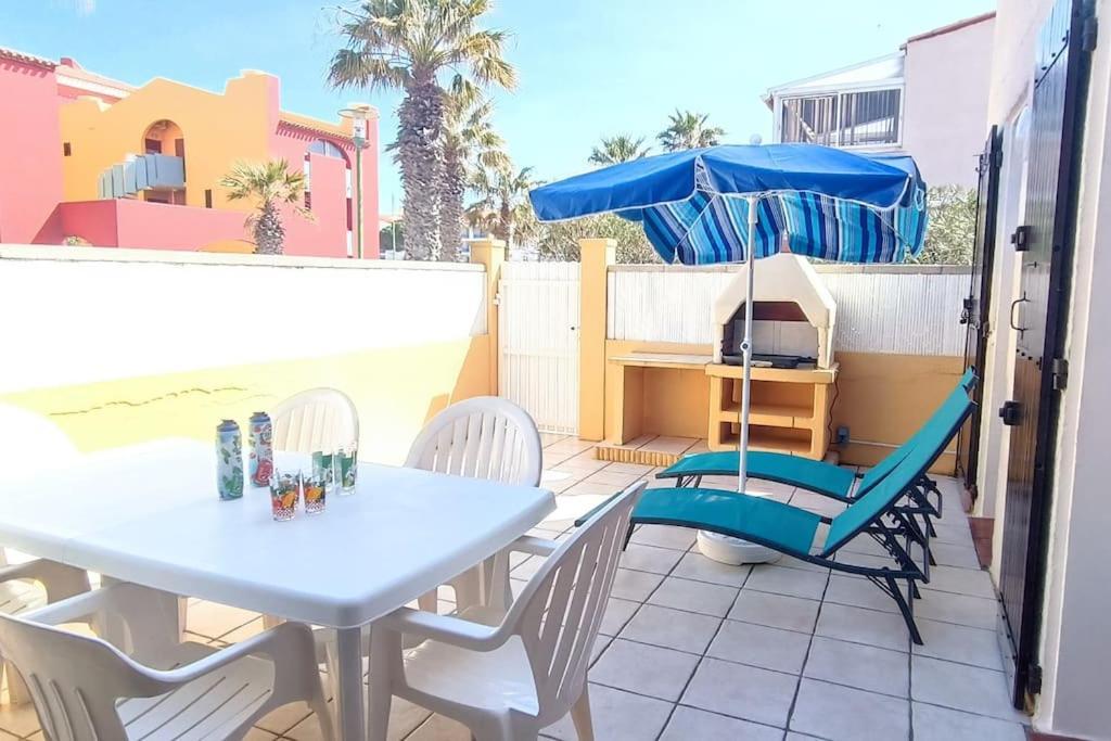 2Min A Pied De La Plage Grande Terrasse Ле-Баркарес Екстер'єр фото